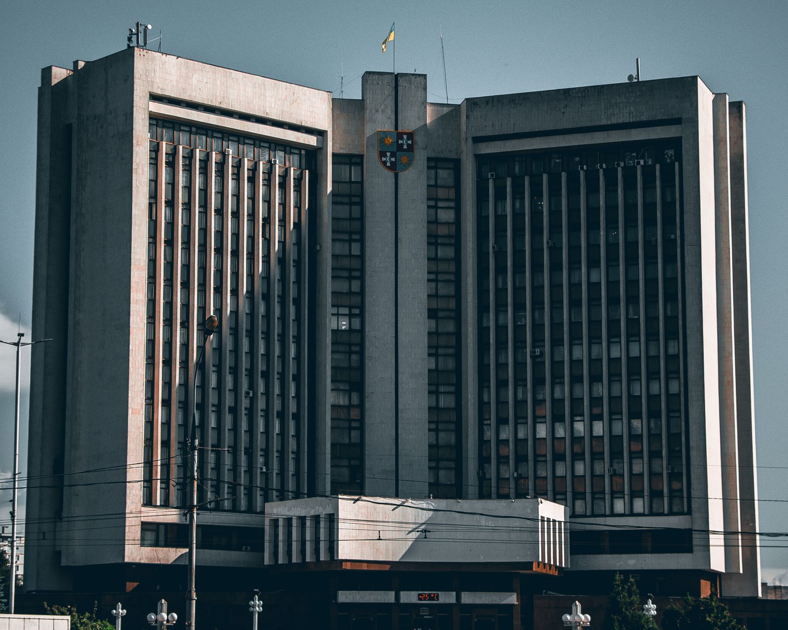 Clean-lined modern government building representing the public sector organizations Impradel serves